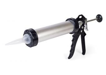 Пистолет для выдавливания силикона (закрытый) алюминивая ручка Миол 09-165 09-165 фото
