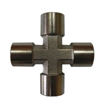 Хрестове з'єднання з внутрішньою різьбою 1/4" AIRKRAFT S1283-2 S1283-2 фото