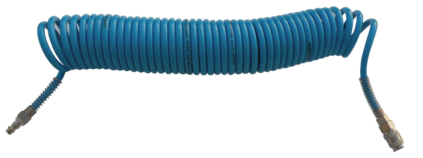 Шланг спіральний поліуретановий 6,5*10мм L=10м "AIRKRAFT" AHC46-F AHC46-F фото