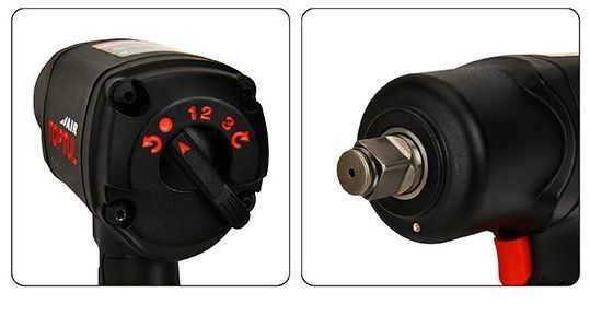 Пневмогайковерт ударний 3/4" 1288N/m 8500 об/хв 1,85 кг KSAC2480 TOPTUL KSAC2480 фото