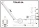 Домкрат для грузовиков пневмогидравлический 50т/25т, 457мм Torin TRA50-2A TRA50-2A фото 2