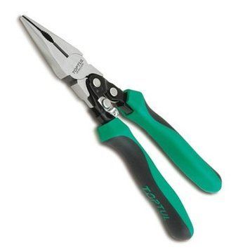 Плоскогубцы с удлиненными губками 8,5" (с удвоенным усилием) Toptul DFBE228E DFBE228E фото