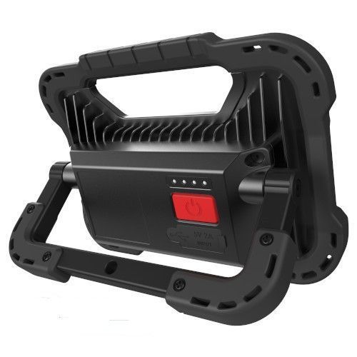 Діодний прожектор акумуляторний 20W з POWERBANK 5000 mAh, IP65 FL-2001W FL-2001W фото