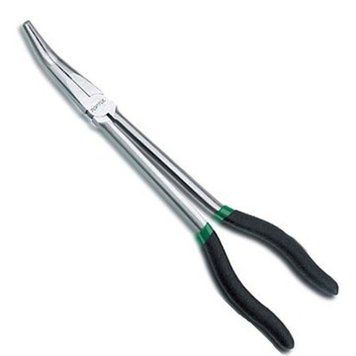 Плоскогубцы с удлиненными губками L280mm загнутые (угол 45&deg;) Toptul DFAH1211 DFAH1211 фото