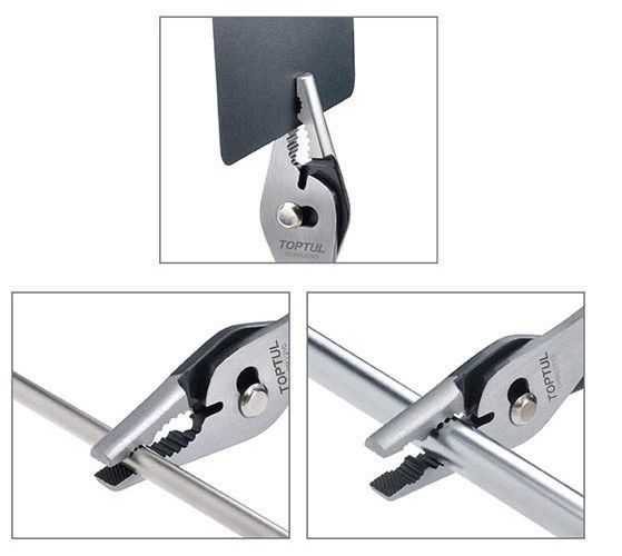 Плоскогубцы 10" 2-поз. (chrome molybdenum) Toptul DHBB2210 DHBB2210 фото