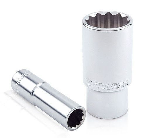 Головка торцева довга 1/2" 10мм 12-гранна Toptul BAEF1610 фото