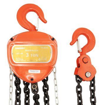 Лебідка ланцюгова 2т, довжина ланцюга 3м TR8020 TORIN TR8020 фото