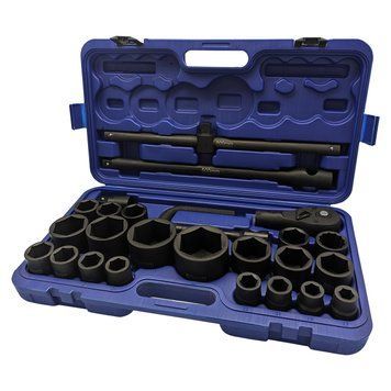 Набор головок 3/4", 1" 17-65мм, 26 ед. SJND3426 CTAHДAPT SJND3426 фото