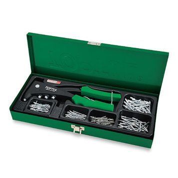 ЗЗаклепочник JBAF2450 Pro-Series c набором заклепок 151eд. GAAD010З TOPTUL GAAD0103 фото