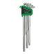 Haбіp шестигранників TORX T10-T50 9ед. супердовгих з відтворенням GSN-09ET TOPTUL