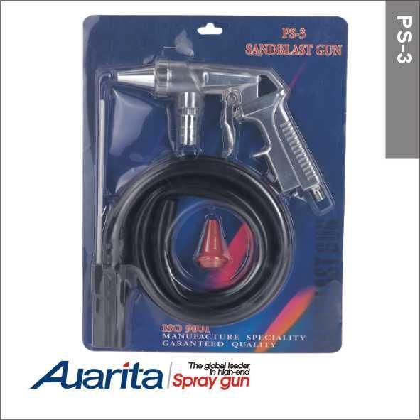 Пистолет пескоструйный пневматический со шлангом Auarita PS-3 PS-3 фото