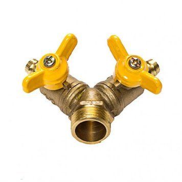 Кран для компресора 1/2*10мм*10мм (ялинка) KR7253 фото