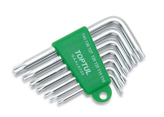 Набор Г-обр. ключей TORX T10-T40 7ед. Toptul GAAL0705 GAAL0705 фото