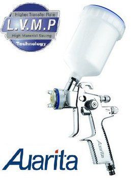 Краскопульт для фарбування авто LVMP 600мл,1,4 мм Auarita ST-3000-1.4 LM ST-3000-1.4LM фото